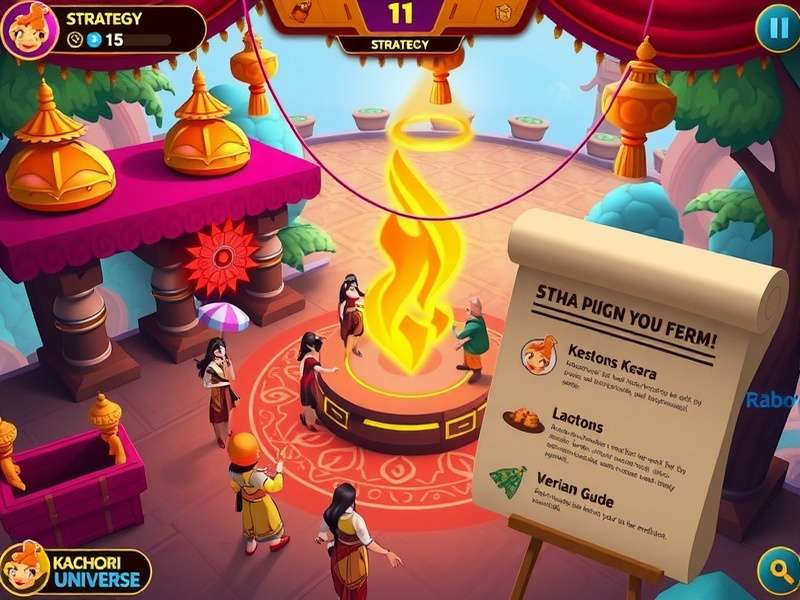 Kachori Universe strategy guide infographic